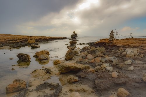 rocky coast  stones  coast