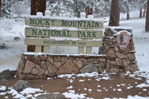 rocky mountain national park landscape