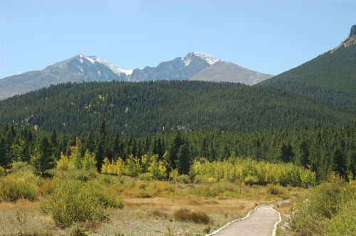 rocky mountain scene landscape scene