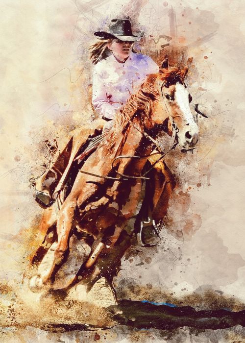 rodeo cowgirl girl