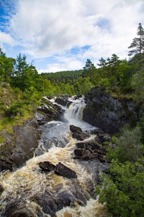 Rogie Falls, Scotland