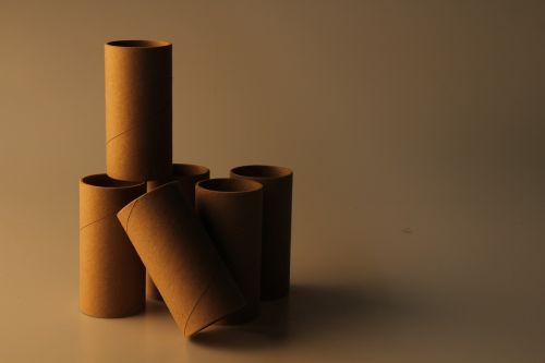 roll paper still life