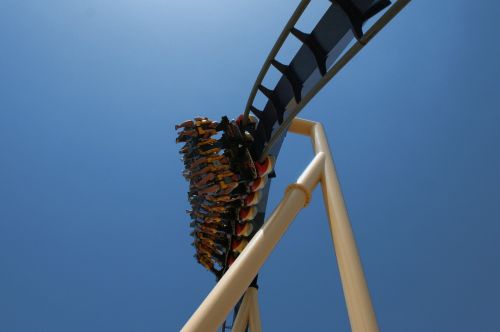 roller coaster theme park ride