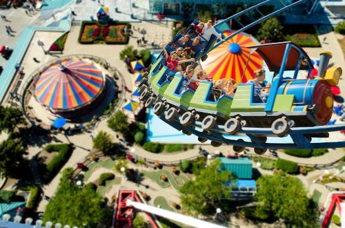 roller coaster year market fair