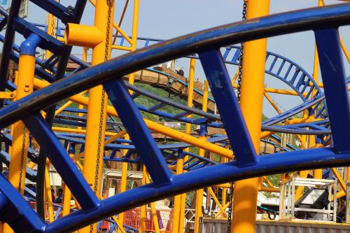 roller coaster year market fair