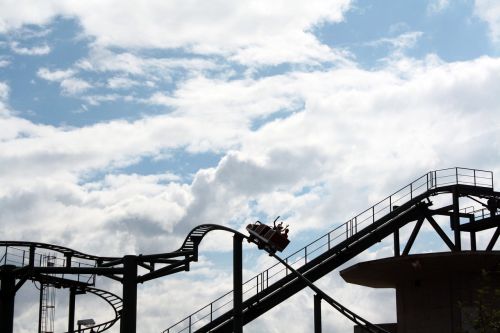 rollercoaster ride excitement