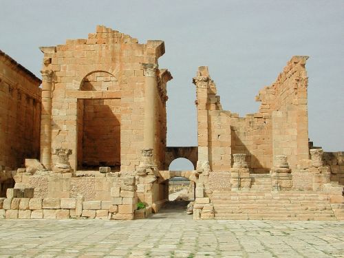 roman ruins sbeitla
