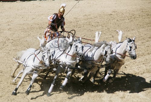 roman  chariot race  rome