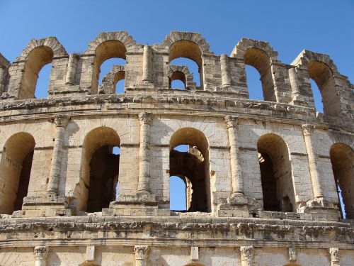 roman ruins amphitheatre architecture