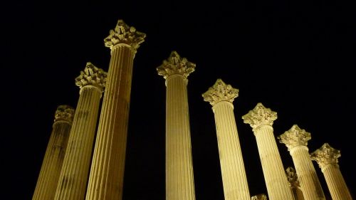 roman temple cordoba spain