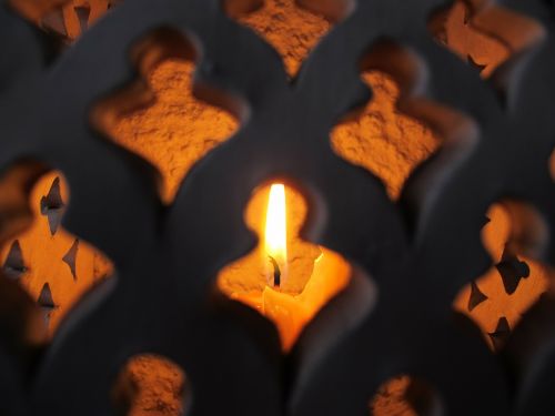 romance candle candlelight