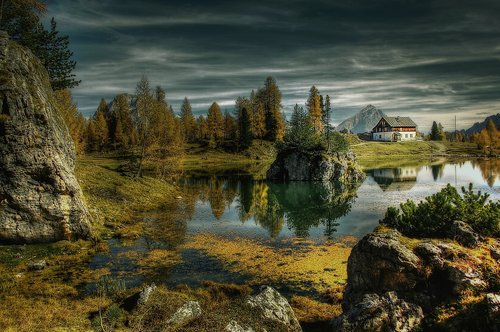 romance  bergsee  landscape