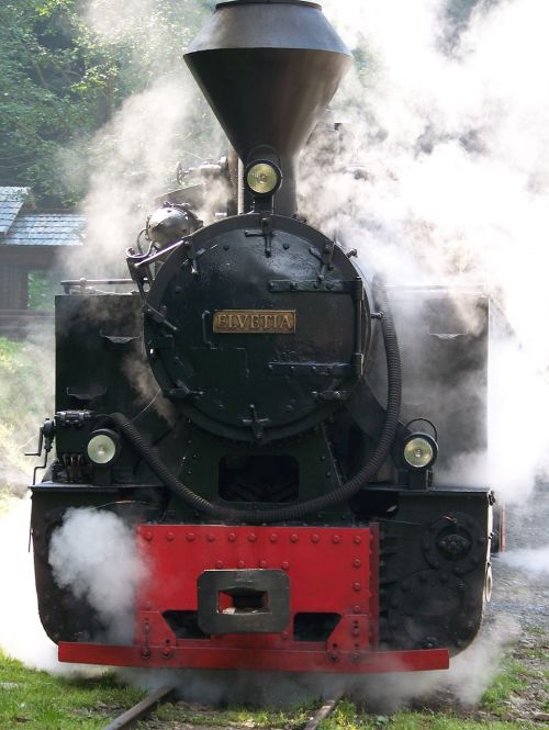 romania steam train locomotive