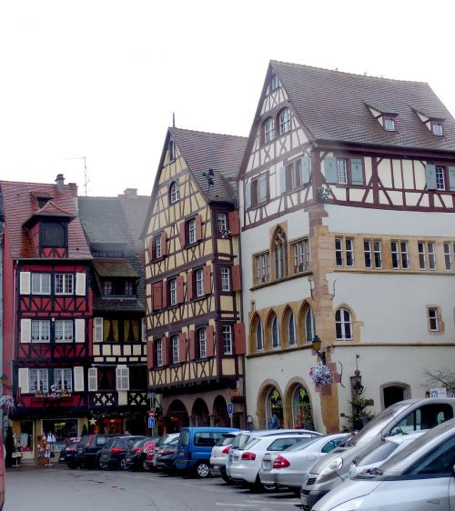 romantic old town colmar