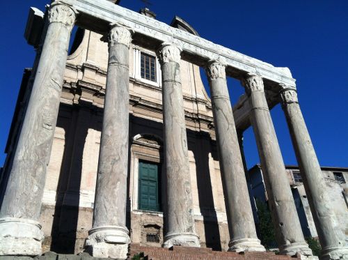 rome forum columns