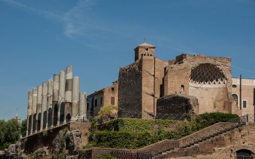 rome coliseum forum