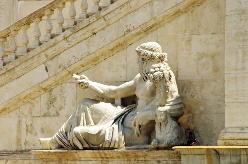 rome statue abundance