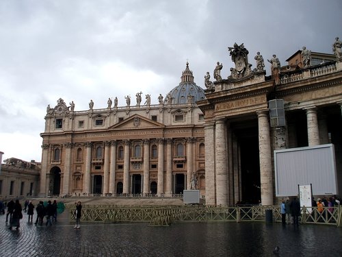 rome  vatican  st peter's square