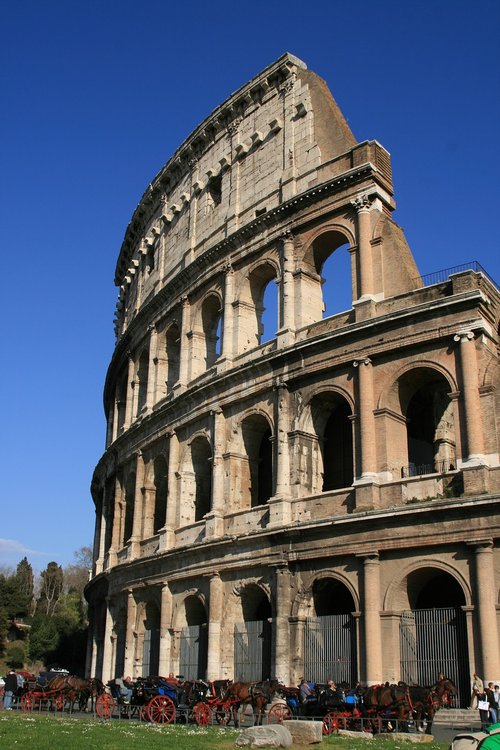 rome  colosseum  italy