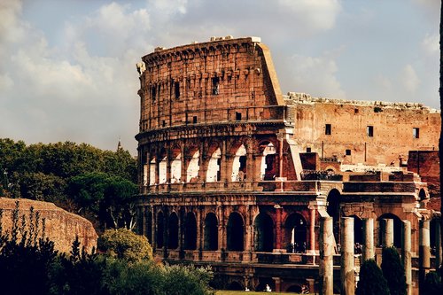 rome  amphitheater  colosseum