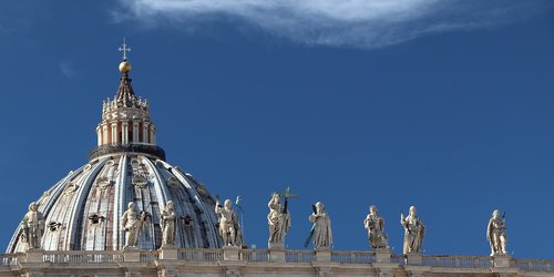 rome  the vatican  dome