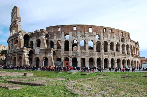 rome  the coliseum  monument