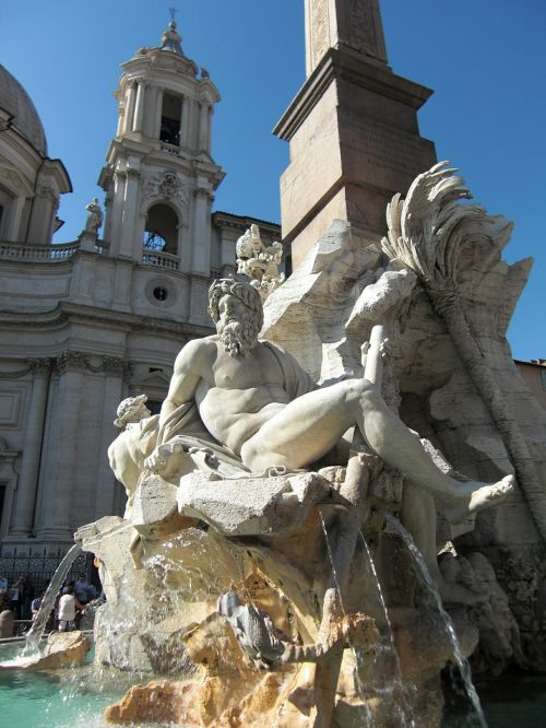 rome italy fountain
