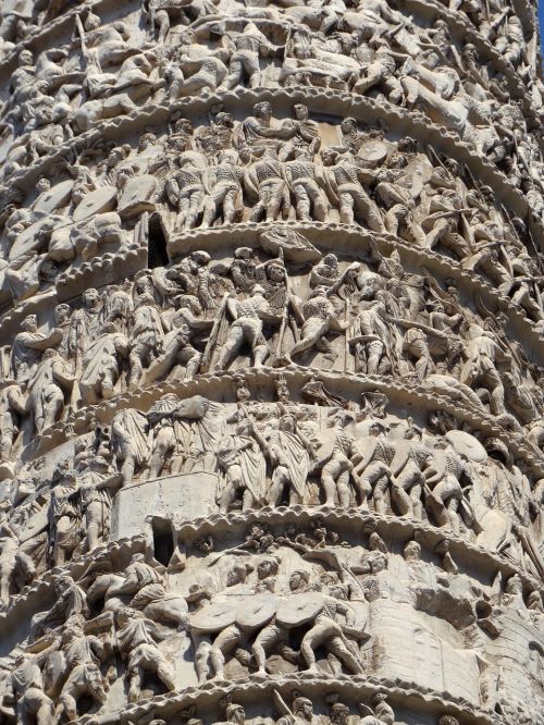 rome italy column