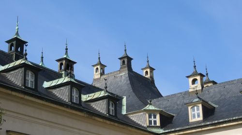 roof gable towers