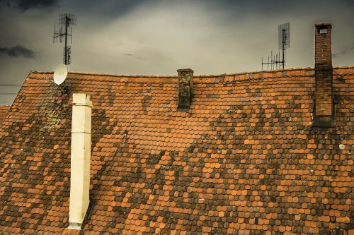 roof old broken