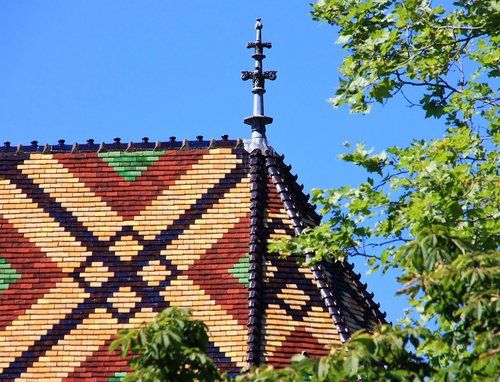 roof  brick  colorful