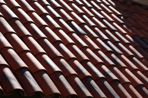 roof tiles building