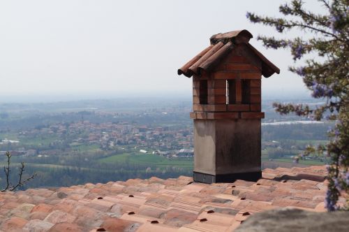 roof montevecchia landscape