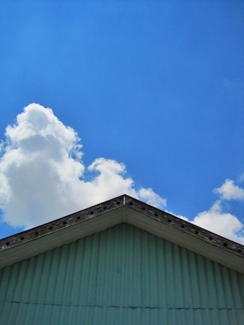 Roof And Blue Sky