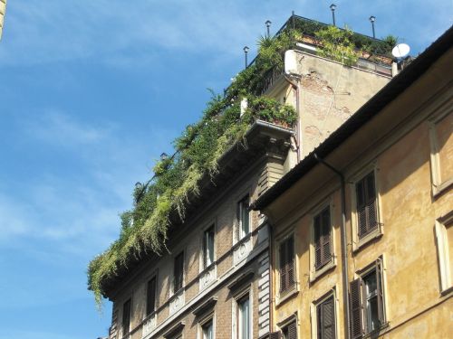 roof garden rome italy