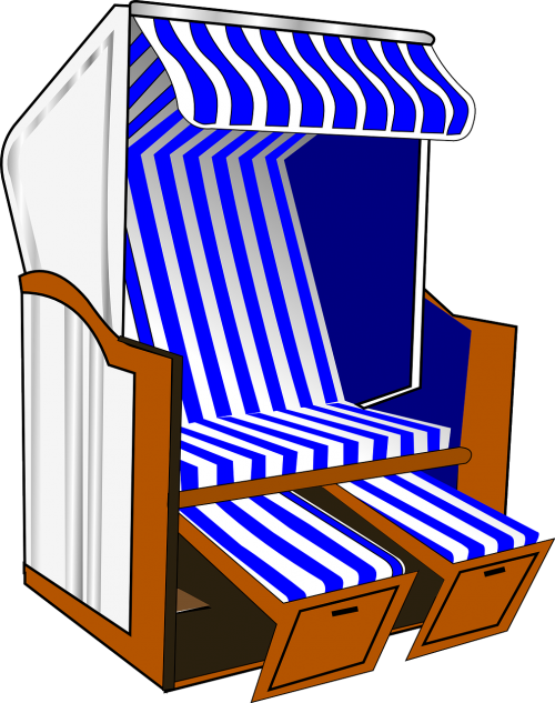 roofed wicker beach chair beach chair beach