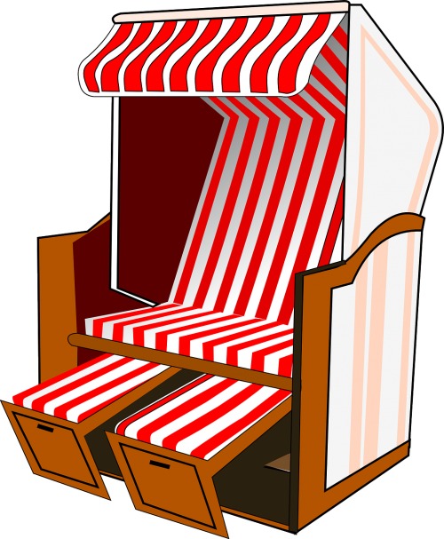 roofed wicker beach chair beach chair beach