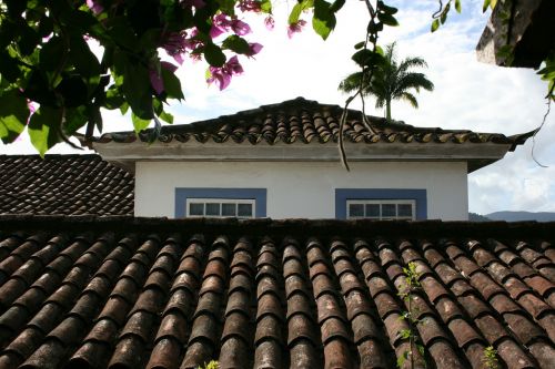 roofs colonial architecture paraty