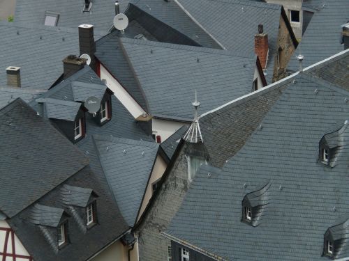 roofs schieferdaecher fachwerkhäuser