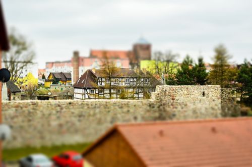 roofs village house