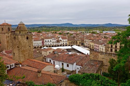 trujillo spain rooftops