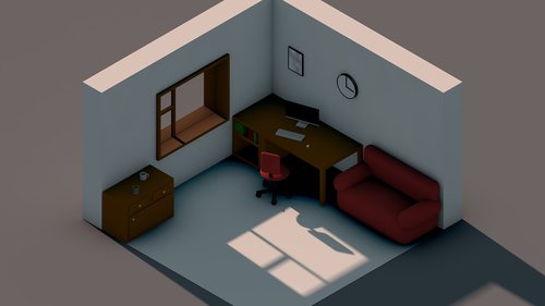 room  isometry  isometric image