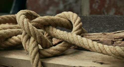 rope natural rope knot