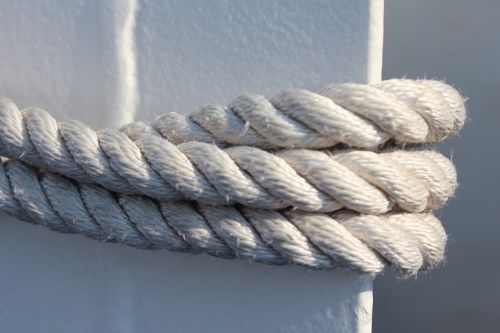 rope nautical white