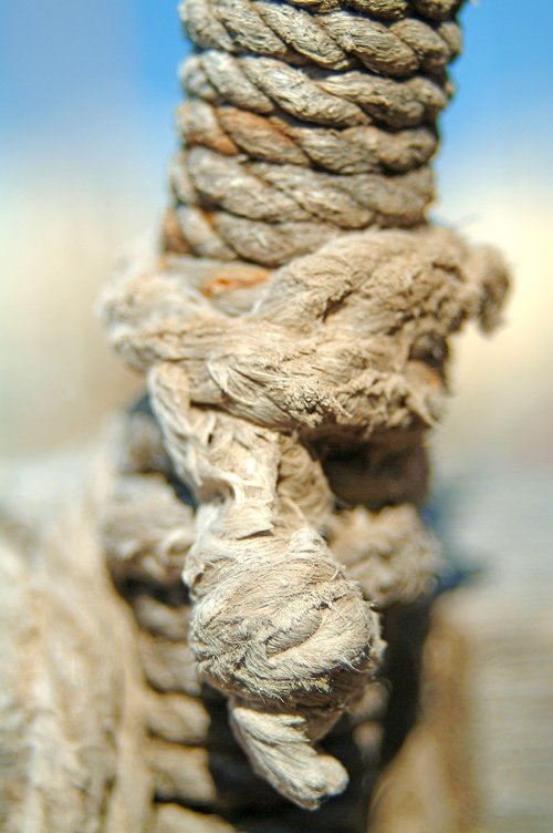 rope  twisted rope  ship
