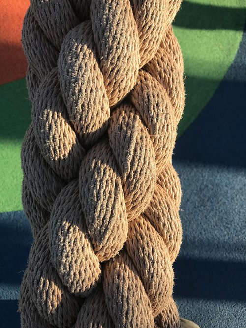 rope  braid  rope detail