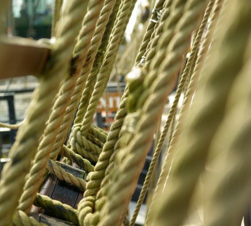 rope boat sailboat
