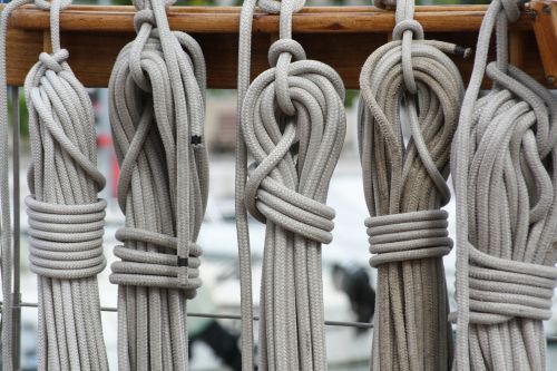 rope boat sea