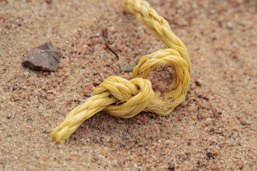 rope beach yellow