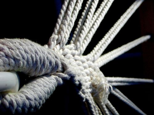 rope fiber white